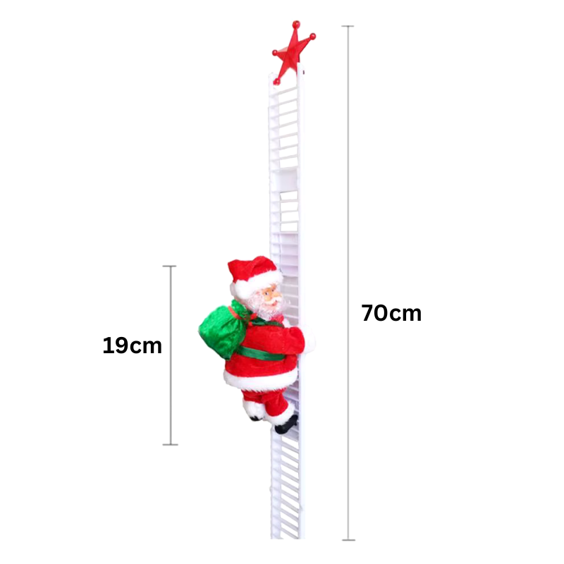 Klimmende Kerstman | Dit Vinden Kinderen Geweldig