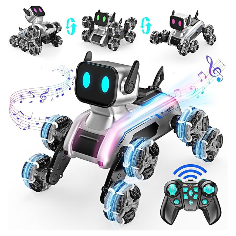 Vortex Rover | Gebaren/afstands-gestuurde 4WD Robot Stuntauto