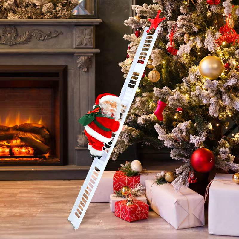 Klimmende Kerstman | Dit Vinden Kinderen Geweldig
