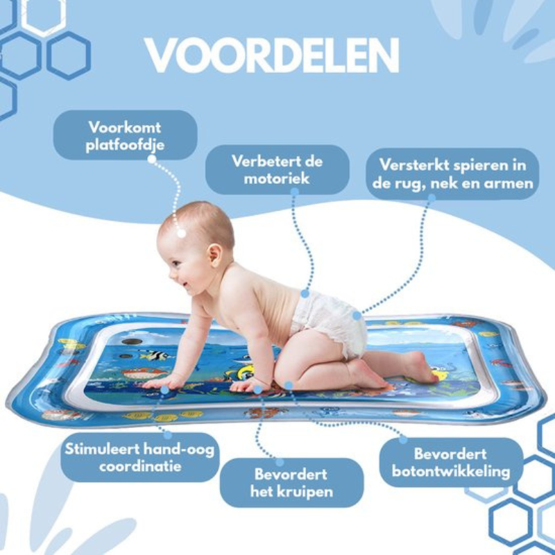 Baby Water Play Mat | Laat je Kind Heerlijk Afkoelen