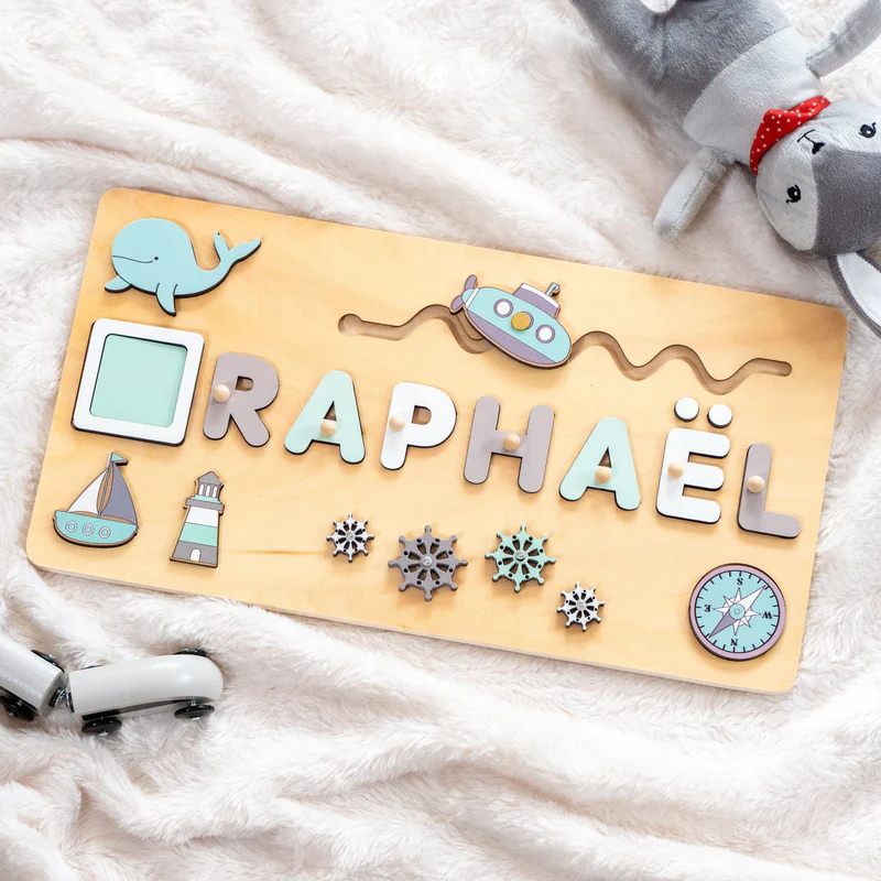 Gepersonaliseerde Houten Naam Puzzel