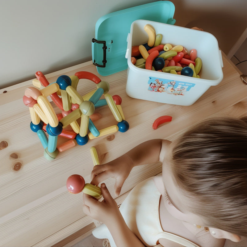 Magnetische Sticks Bouwset | Uren Speelplezier