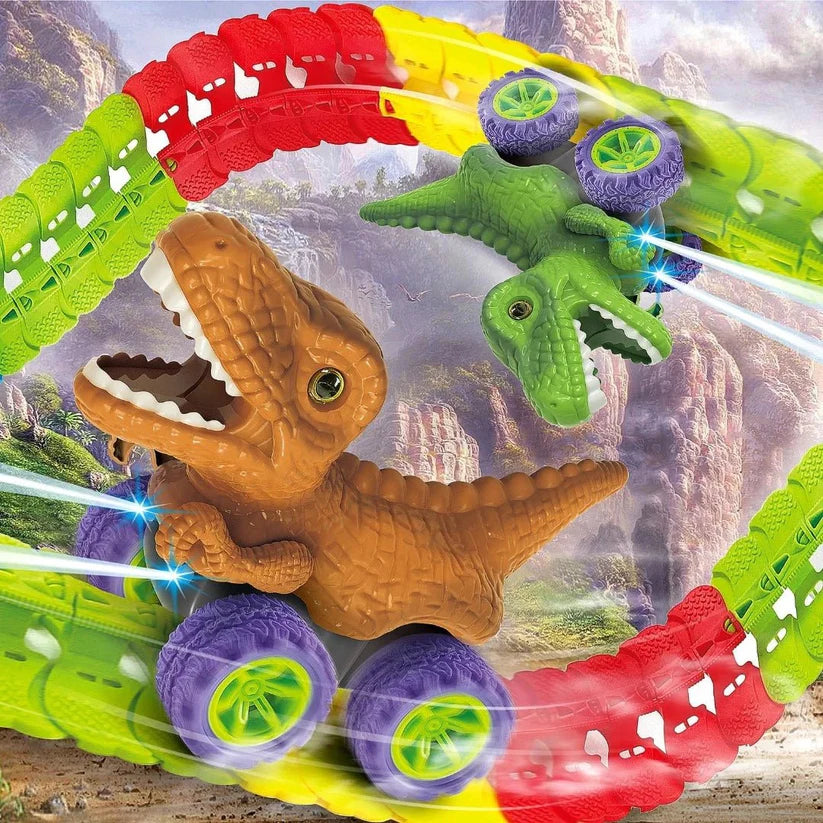 Dinosaurus Race Set | Race op Muren en Plafonds